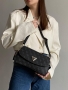 Сумка  Guess Cordelia Flap Shoulder Bag Black Blue (3)