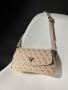 Сумка  Guess Cordelia Flap Shoulder Bag Beige (5)