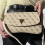 Сумка  Guess Cordelia Flap Shoulder Bag Beige (2)