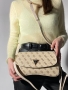 Сумка  Guess Cordelia Flap Shoulder Bag Beige (8)