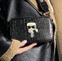 Сумка  Karl Lagerfeld Snapshot Black Croco (2)