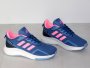 Жіночі сині кросівки з рожевим Adidas текстиль весна літо. (6)