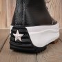 Converse Chuck 70 Hi Black White Кеди на платформі шкіра (4)