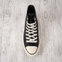 Converse Chuck 70 Hi Black White Leather Кеди шкіра чорно-білі (рр 36-44) (5)