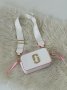 Сумка Marc Jacobs The Snapshot White Pink (9)