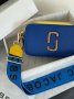 Сумка Marc Jacobs The Snapshot Yellow Blue (9)