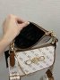 Сумка Guess Pochette Multi White Brown (7)