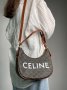 Сумка Celine Ava Bag In Triomphe Canvas and Calfskin Tan (9)