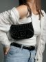 Сумка Diesel 1DR Iconic Shoulder Bag Black Croco (7)