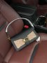 Сумка Coach Tabby Black Beige Shoulder Bag In Signature Canvas (9)