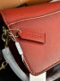 Сумка Coach Tabby Red Beige Shoulder Bag In Signature Canvas (9)