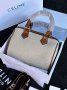 Сумка Celine Small Boston Cuir Triomphe in Textile and Calfskin (8)