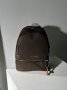 Рюкзак Michael Kors Large Rhea Logo Backpack Brown (2)