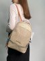 Рюкзак Michael Kors Large Rhea Logo Backpack Ivory (3)