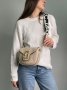 Сумка Marc Jacobs Small Saddle Bag Beige (8)