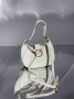 Сумка Pinko Mini Brioche Bag Hobo White (6)