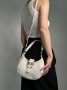 Сумка Pinko Mini Brioche Bag Hobo White (4)