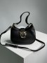 Сумка Pinko Mini Brioche Bag Hobo Black (3)