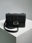 Сумка Fendi Flat Baguette Black Leather Bag (10)