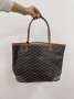 Сумка Goyard Saint Louis Tote PM Black Tan (7)