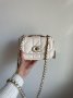 Сумка Coach Quilted Pillow Madison Shoulder Bag White (4)