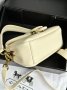 Сумка Coach Leather Covered C Closure Puffy Tabby Shoulder Bag Cream (7)