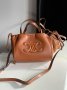 Сумка Celine Small Cabas Drawstring Cuir Triomphe In Smooth Calfskin Tan Brown (10)