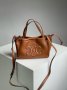 Сумка Celine Small Cabas Drawstring Cuir Triomphe In Smooth Calfskin Tan Brown (4)