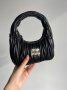 Сумка MiuMiu Wander Matelassé Nappa Leather Mini Hobo Bag Black (3)