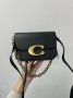 Сумка Coach Idol Bag Black Gold (4)