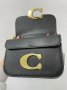 Сумка Coach Idol Bag Black Gold (5)