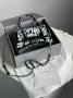 Сумка Balenciaga Hourglass Small Handbag Graffiti in Black (3)