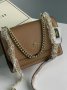 Сумка Coach Mini Klare Crossbody in Signature Canvas Total Beige (4)