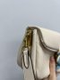 Сумка Coach Pillow Tabby 26 Leather Shoulder Bag Cream (5)