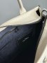 Сумка Marc Jacobs Medium Tote Bag White Black (3)