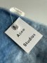 Шарф Acne Studio Mohair Checked Scarf White grey royal blue (5)