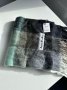 Шарф Acne Studio Mohair Checked Scarf Taupe Green Black (6)