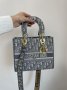 Сумка Christian Dior Medium Lady D-Lite Bag Grey (7)