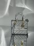 Сумка Christian Dior Medium Lady D-Lite Bag Grey (6)