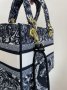 Сумка Christian Dior Medium Lady D-Lite Bag Black Tiger (6)