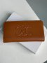 Гаманець Celine Large Zipped Wallet Cuir Triomphe in Smooth Calfskin Brown (4)