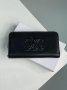 Гаманець Celine Large Zipped Wallet Cuir Triomphe in Smooth Calfskin Black (7)