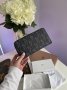 Гаманець Christian Dior Zipped Long Wallet Grey Diamond Canvas (2)