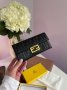 Гаманець Fendi Black Leather Wallet (8)