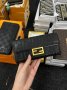 Гаманець Fendi Black Leather Wallet (4)