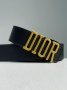 Ремінь Dior D-Fence Belt Black Smooth Calfskin (5)