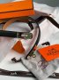 Ремінь Hermes Kelly 18 Belt Black Leather (3)