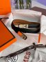 Ремінь Hermes Kelly 18 Belt Black Leather (9)