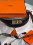 Ремінь Hermes Kelly 18 Belt Black Leather (6)