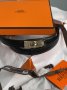 Ремінь Hermes Kelly 18 Belt Black Leather (4)